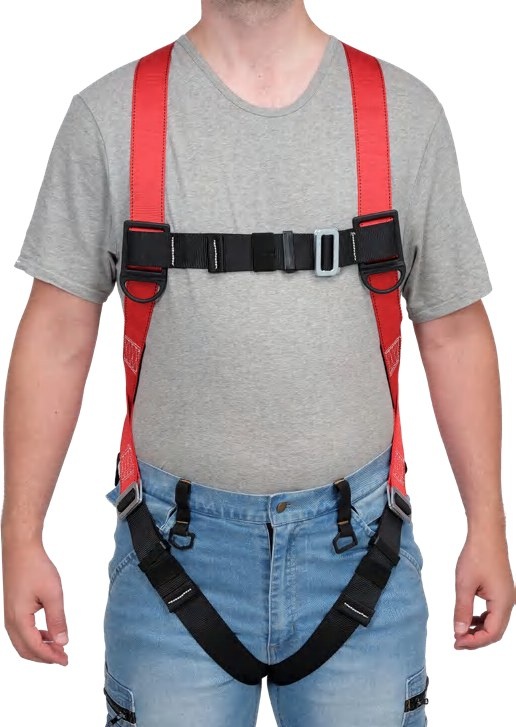 Safety harness for working at height