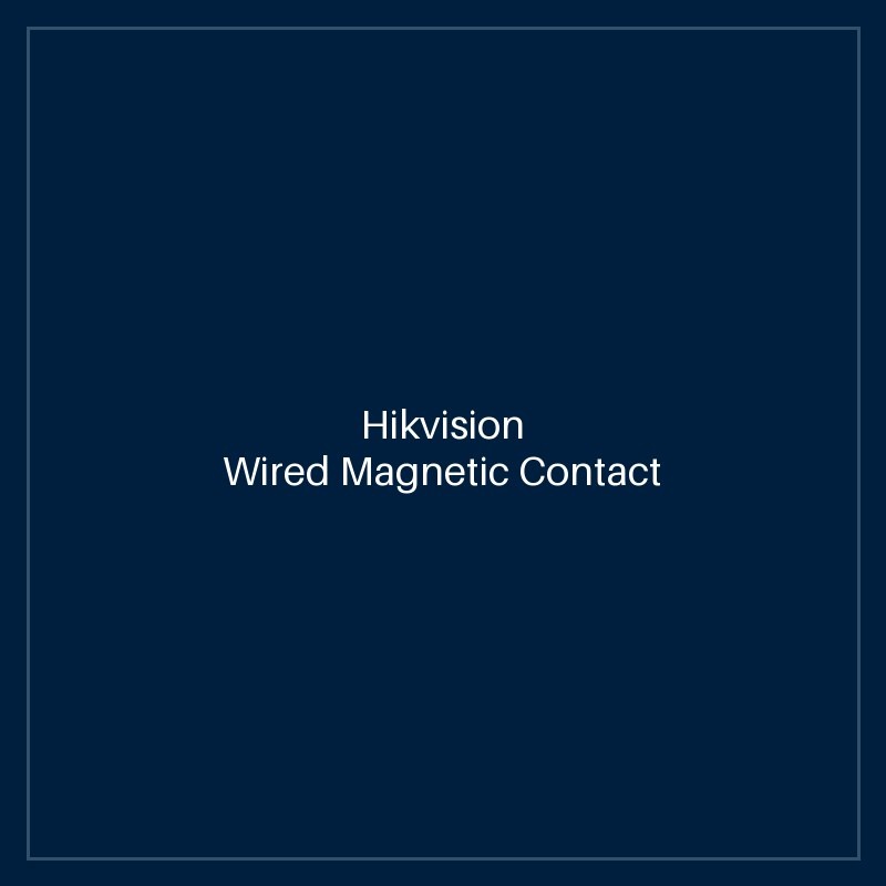 Hikvision Wired Magnetic Contact