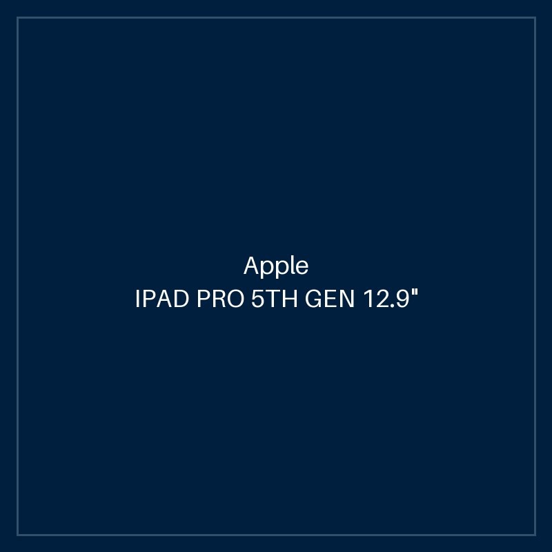 IPAD PRO 5TH GEN 12.9" WIFI + CELLULAR 256GB - SILVER