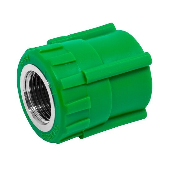 Female Straight Connector PPR Green