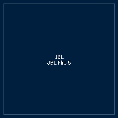 JBL Flip 5 Portable Bluetooth Speaker