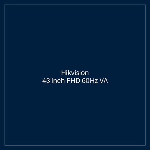 Hikvision 43 inch FHD 60Hz VA Monitor(EU)