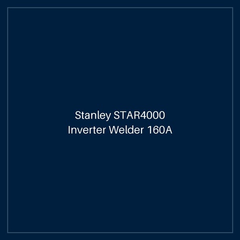 Stanley STAR4000 Inverter Welder 160A