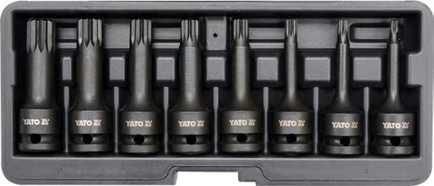 Impact bit socket set