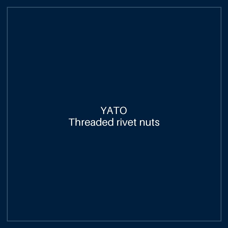 Threaded rivet nuts