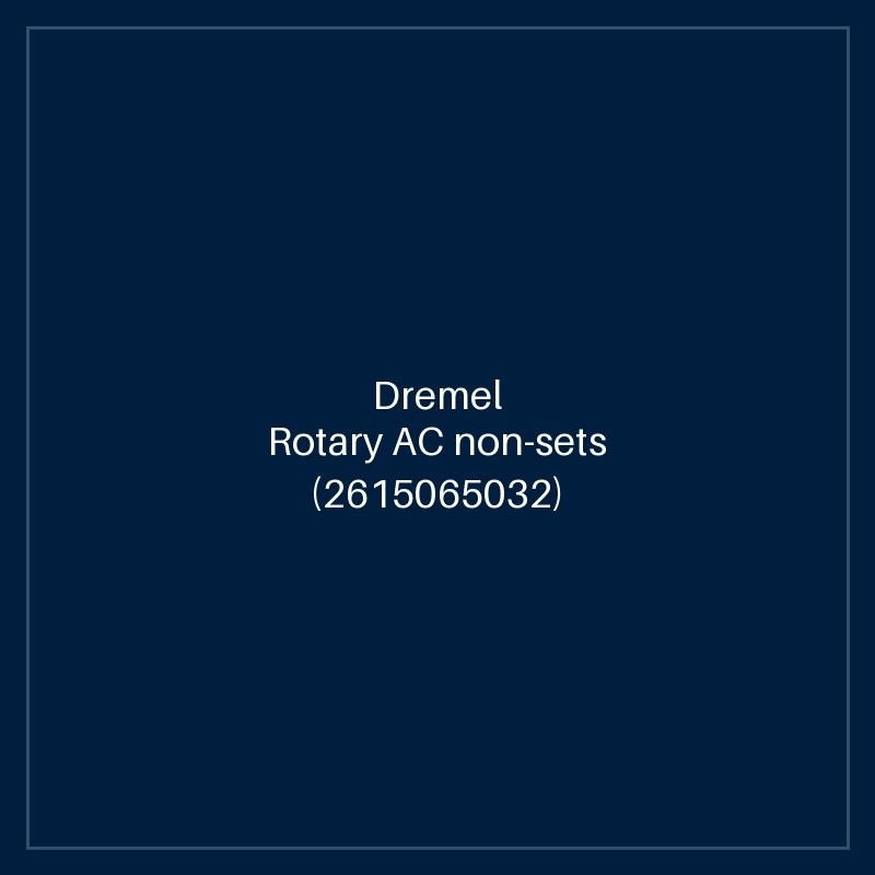 Dremel Rotary AC non-sets (2615065032)