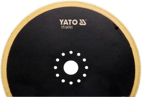Half-moon saw blade for oscillating multitool BIM