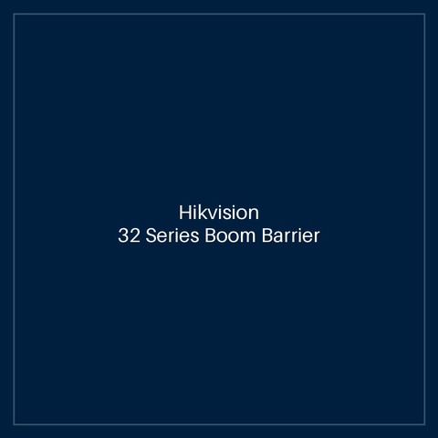 Hikvision 32 Series Boom Barrier