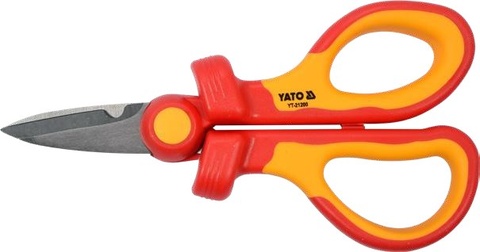 Insulated electrician’s scissors