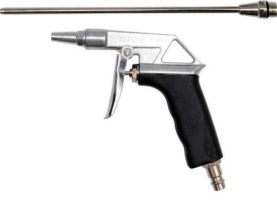Blow gun with extension