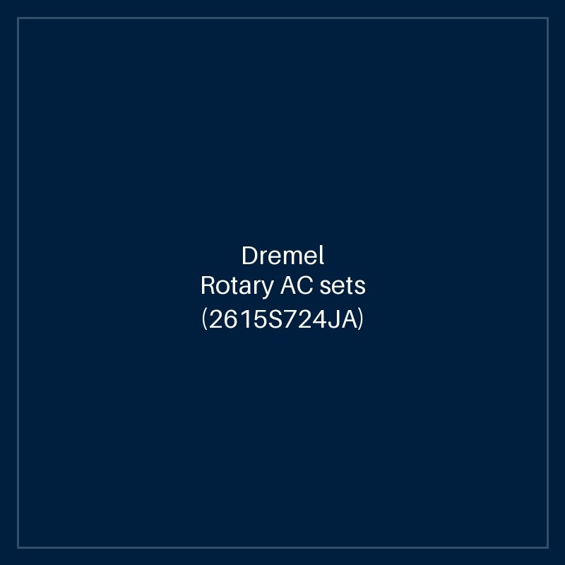 Dremel Rotary AC sets (2615S724JA)