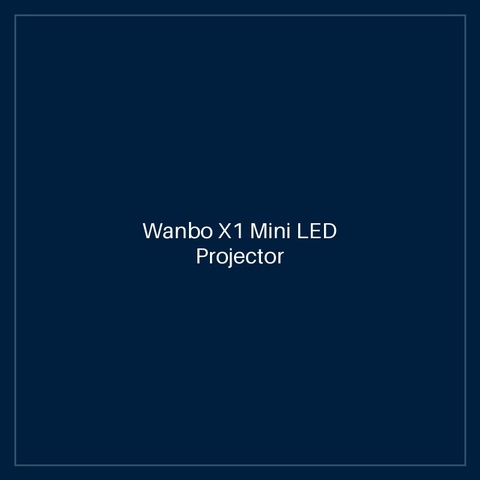 Wanbo X1 Mini LED Projector