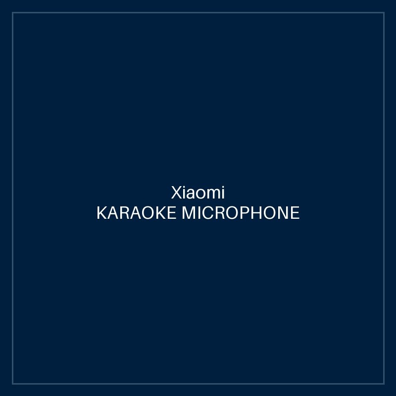 XIAOMI KARAOKE MICROPHONE