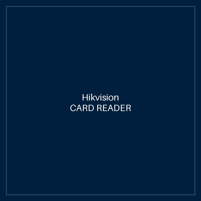 Hikvision CARD READER