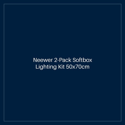 Neewer 2-Pack Softbox Lighting Kit 50x70cm