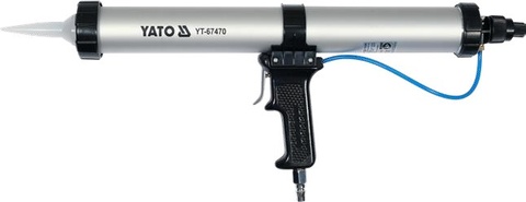 Air caulking gun