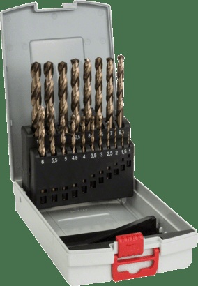 Bosch Metal Drill Bits: Probox HSS-G, 1-13 mm (25pcs)