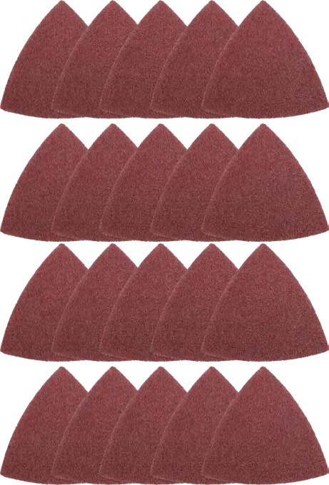 Triangular sanding pad for oscillating multitool