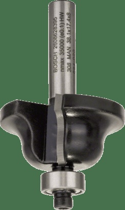 Bosch Routing: Edge forming bits C 8 mm, R1 4,8 mm, B 9,5 mm, L 14 mm, G 57 mm