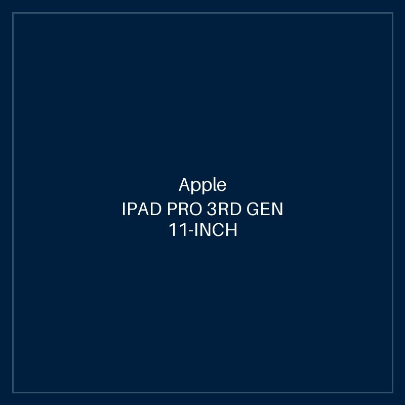 IPAD PRO 3RD GEN 11-INCH WIFI + CELLULAR 2TB - SPACE GREY