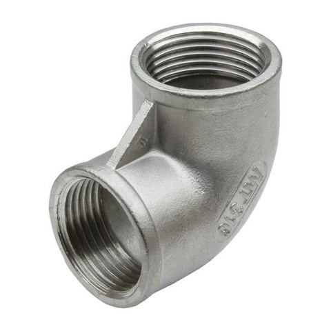 F-F 90° Elbow Stainless Steel
