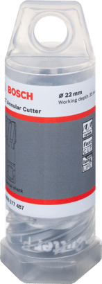Bosch Metal Drill Bits: TCT Annular Cutter, 16x50mm