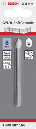 Bosch Impact+Rot.Drill Bit: CYL-9 Ceramic 10 x 90 mm