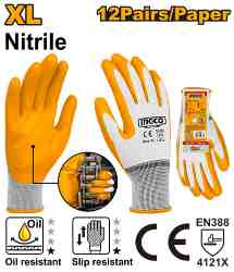 Ingco Nitrile gloves