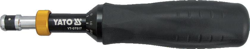 Mechanical torque screwdriver 1/4” (6.3 mm) Nm