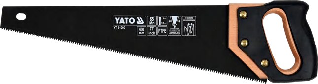 Hand saw for wood 500 mm