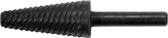 Rotary file for metal
