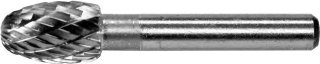 Rotary file for metal