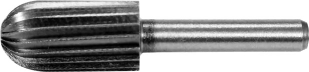 Rotary file for metal