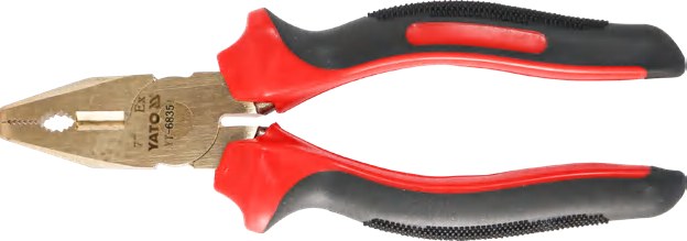 Non-sparking lineman pliers 8" g