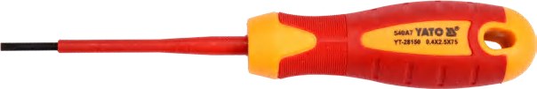 Insulated screwdriver 8.0 mm