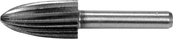 Rotary file for metal