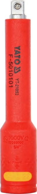 Insulated extension bar 1/4” (6.3 mm)